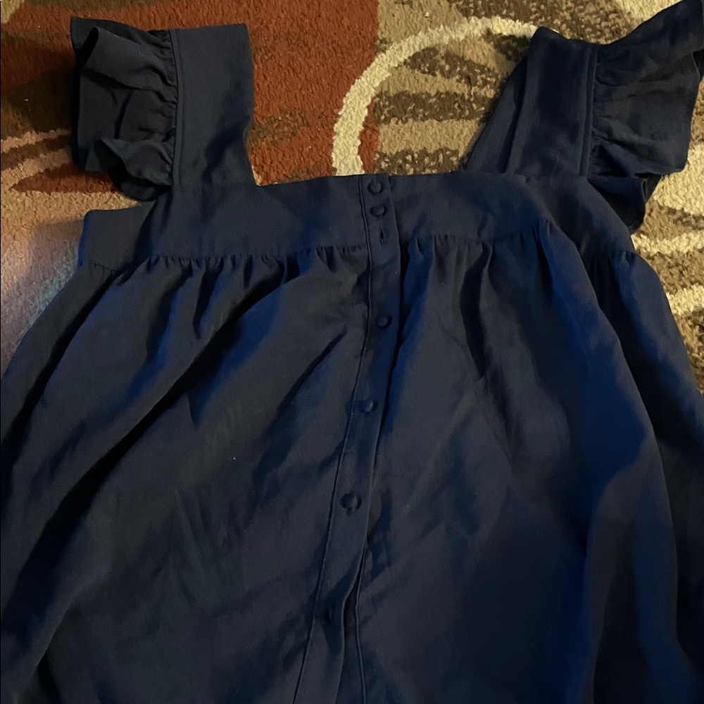 Entro Navy Blue Blouse